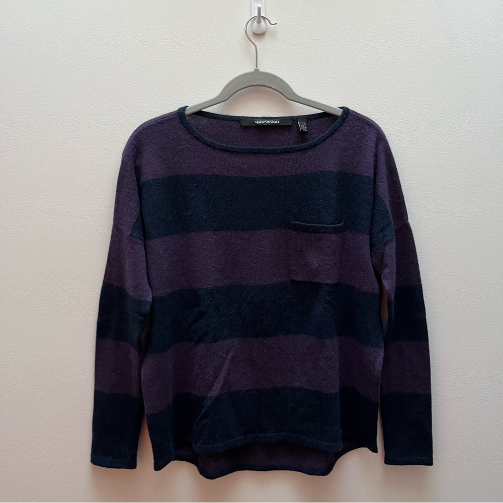 Cashmere Striped Sweater